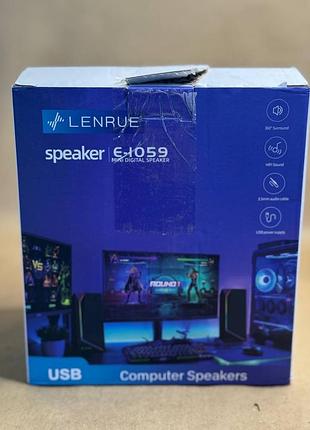 Компьютерные колонки lenrue 3