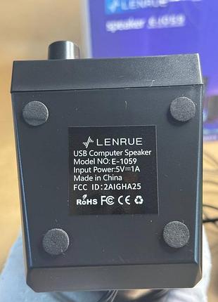 Компьютерные колонки lenrue 4
