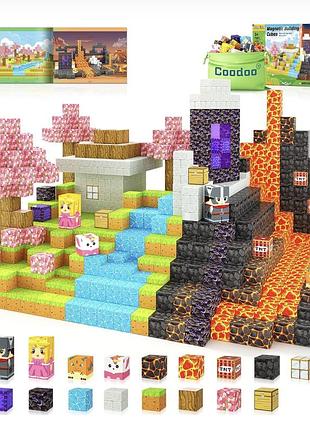 Магнитные блоки build mine magnet world magic portal