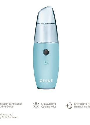 Зволожувач для шкіри обличчя geske facial hydration refresher 4 in 1 turquoise