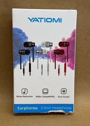Набір із 3 внутрішньоканальних навушників yatloml