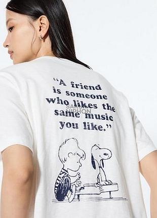 Женская хлопковая футболка uniqlo