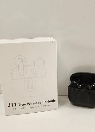 Бездротові bluetooth-навушники j11 true wireless earbuds