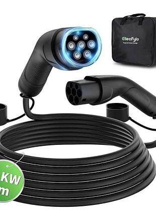 Зарядний кабель для електромобіля elecfulo ev charging ccc101 11 квт