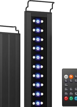 Аквариумный светильник nicrew c10 24/7 led для растений