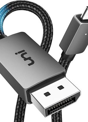 Кабель uni 8k usb c to displayport