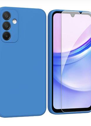 Защитный чехол arrynn для samsung galaxy a15 4g / 5g + защитная пленка для экрана