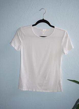 Женская хлопковая футболка h&amp;m