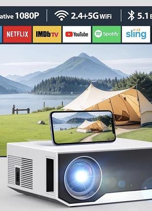 Проєктор zdk gc06 full hd wi-fi bluetooth