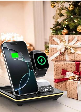 Зарядная станция hatalkin 5-в-1 для apple
