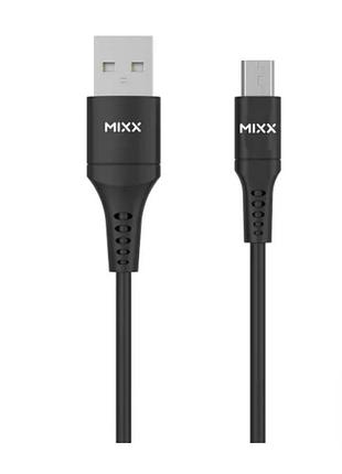 Кабель mixx durable soft touch usb a на micro usb 1,2 м