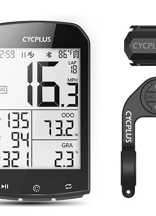 Велокомпьютер cycplus с беспроводным gps-приемником