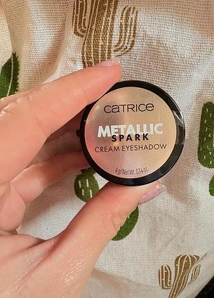 Тіні для повік catrice metallic spark 010