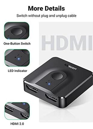 Hdmi-переключатель ugreen 4k@60hz