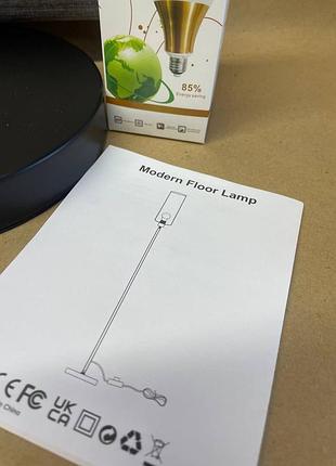 Торшер neoglint smart rgb для вітальні, сумісний з alexa і google home