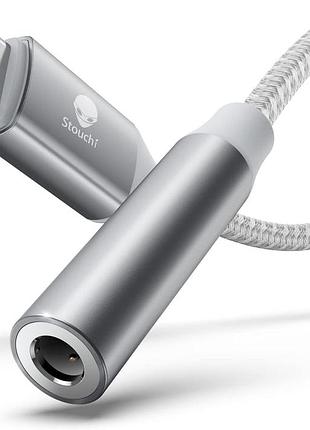 Адаптер usb c на 3,5 мм для навушників типу c