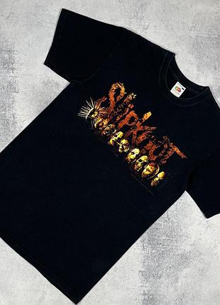 Slipknot мерч рок гурту чоловіча футболка розмір s чорна