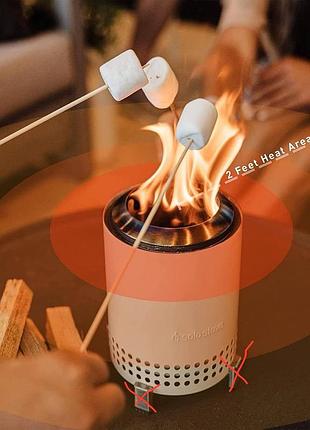 Настольная печь solo stove mesa с подставкой. сток