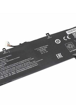 Аккумуляторная батарея для ноутбука hp mm02xl 13-an0000tu 7.4v black 4800mah