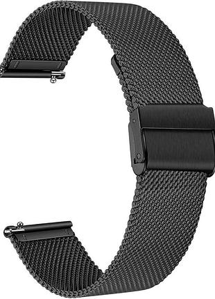 Замінний ремінець 20мм trumirr для huawei watch gt 2, gt 2 elegant, gt active, металевий жіночий ремінець