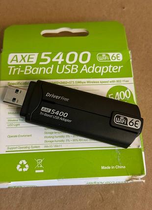 Трехдиапазонный usb-адаптер fenvi ax5400 wifi 6e