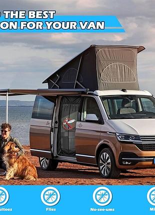 Москитная сетка для автомобиля vw t5/t6/t6.1/ t5 california/t6 california