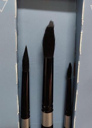 Набор кистей для акварели silver brush limited slm, 3 шт