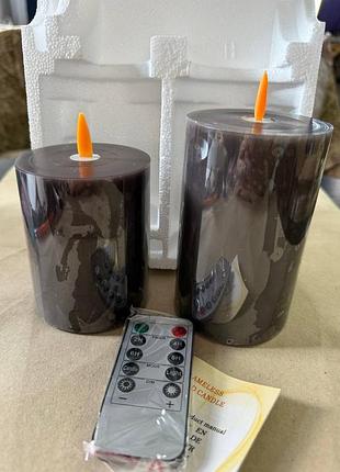 Портативные led-свечи, 2 шт