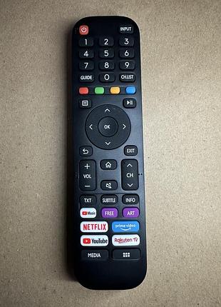Пульт hisense en2g30h / en2a30 для smart tv vidaa, универсальный