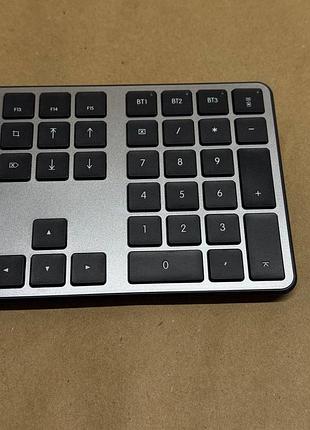 Бездротова клавіатура omoton kb515 срібляста