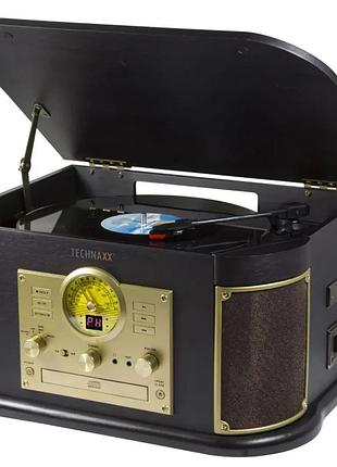 Technaxx nostalgia tx-103 – винил, кассеты, cd, fm-радио с bluetooth, оцифровку музыки