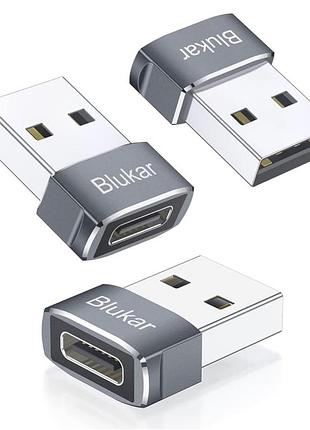 Портативные адаптеры blukar usb-usb-c (3 шт.)