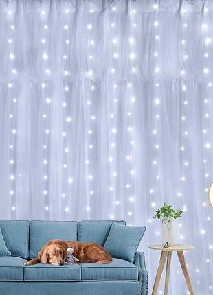 Светодиодная гирлянда zemu curtain fairy lights