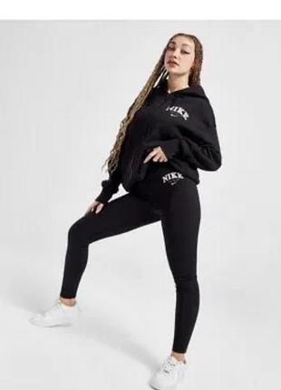 Женские леггинсы nike с высокой посадкой nsw,котон p m