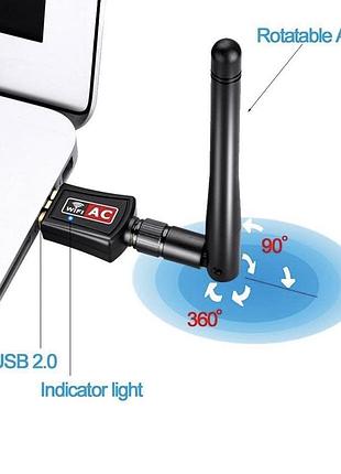 Usb-адаптер corn ac600 мбит/с 6