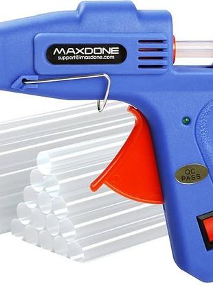 Клеевой пистолет maxdone с 25 клеевыми стержнями