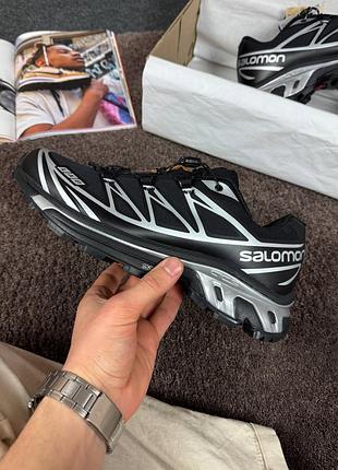 Чоловічі кросівки salomon xt-6 lab black silver