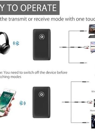 Bluetooth-аудіоадаптер briskore 2 в 1 5