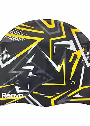 Шапочка для плавания renvo kerio взрослая разноцветная для бассейна (2sc150-0108)