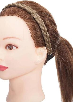 Женская плетеная повязка для волос amiami