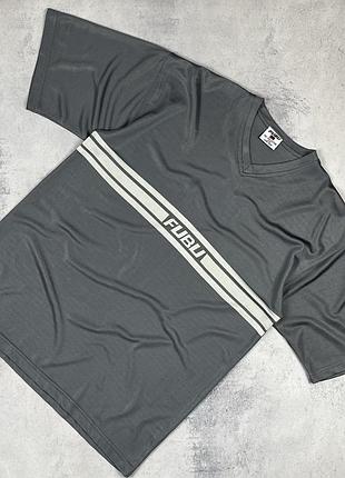 Vintage fubu вінтажна джерсі футболка фубу хіп хоп sk8 розмір ххл сіра