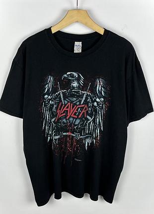 Slayer мерч рок гурту слейер розмір хл чорна чоловіча