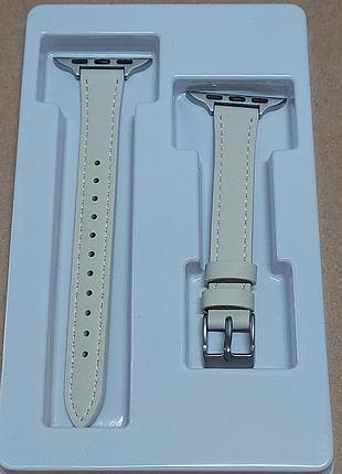 Тонкий ремешок совместим с apple watch 38 мм, 40 мм, 41 мм, для iwatch series 10-1 se