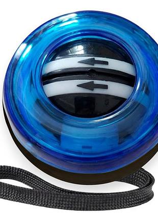 Эспандер гироскопический для запястья гироскопический easyfit gyro ball тренажер гиробол (ef-1899-bl)