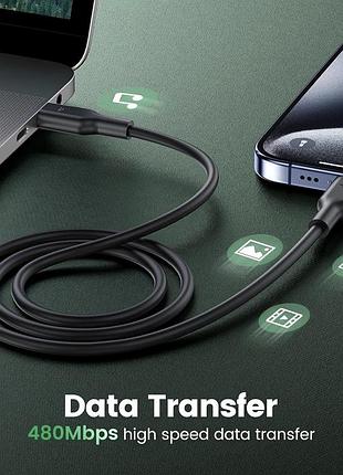 Usb-кабель rampow usb c [1 м*4] 60 вт
