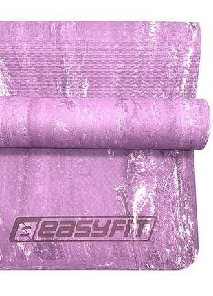 Коврик для йоги easyfit per 183×61×0.8 см противоскользящий фиолетовый ef-1930s-1-v