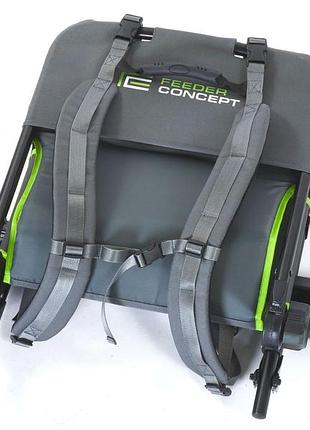 Кресло рыболовное фидерное feder concept compact (max120кг) / fc