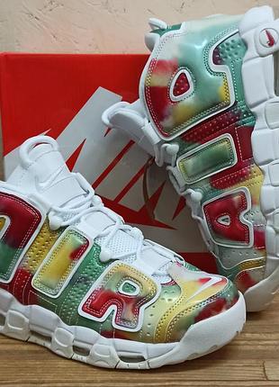 Nike air кросiвки чоловiчi високi бiлi рiзнокольоровi яскравi стильнi розмір 45