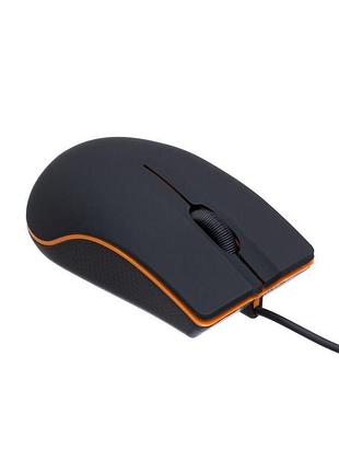 Офисная usb мышь lenovo m20 black проводная оптическая офисная мышь для пк и ноутбука usb soft touch