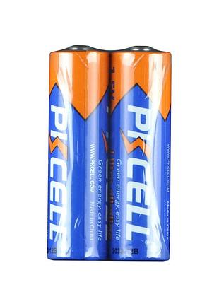 Батарейки pkcell 1.5v aa/lr6, 2 шт shrink аа